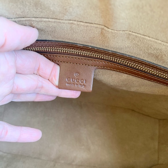 Gucci Monogram Shoulder Tote Bag - Picture 11 of 11